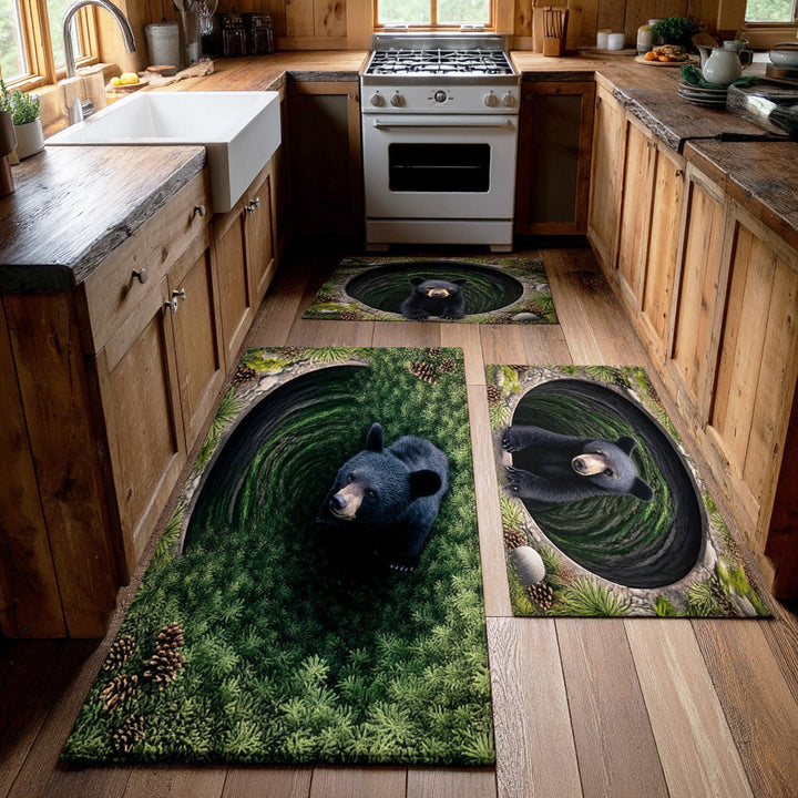 Deepwood Strength Kitchen Area Rug