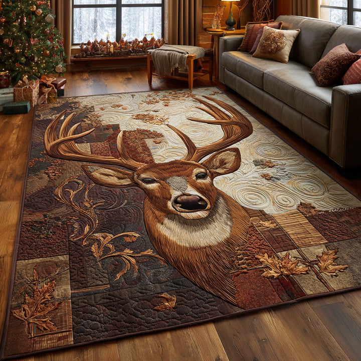 Deer Majesty Area Rug