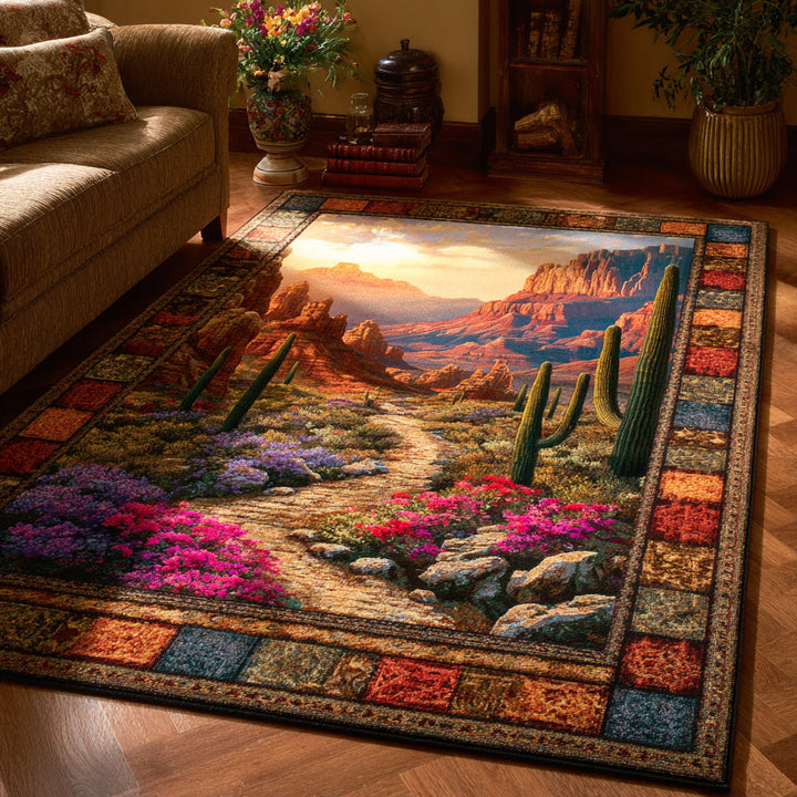 Desert Bloom Area Rug