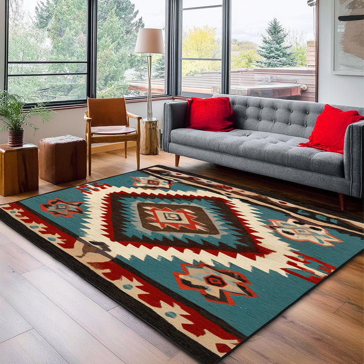 Desert Flame Area Rug