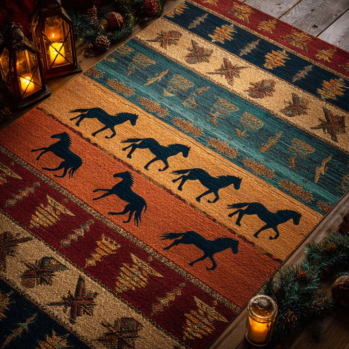 Desert Mustang Trail Area Rug