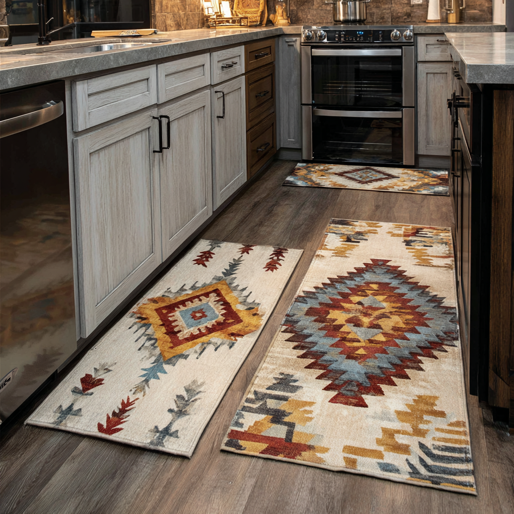 Native Kitchen Area Rug