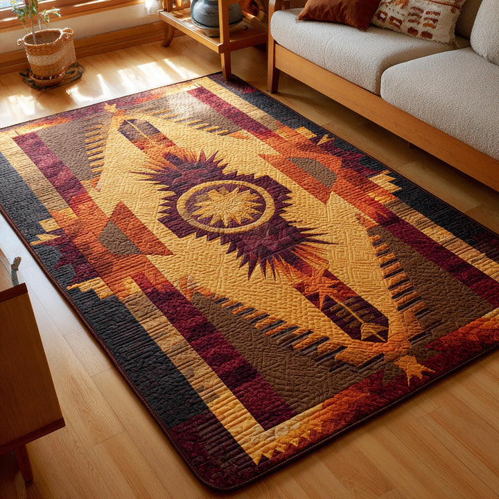 Desert Sunburst Area Rug