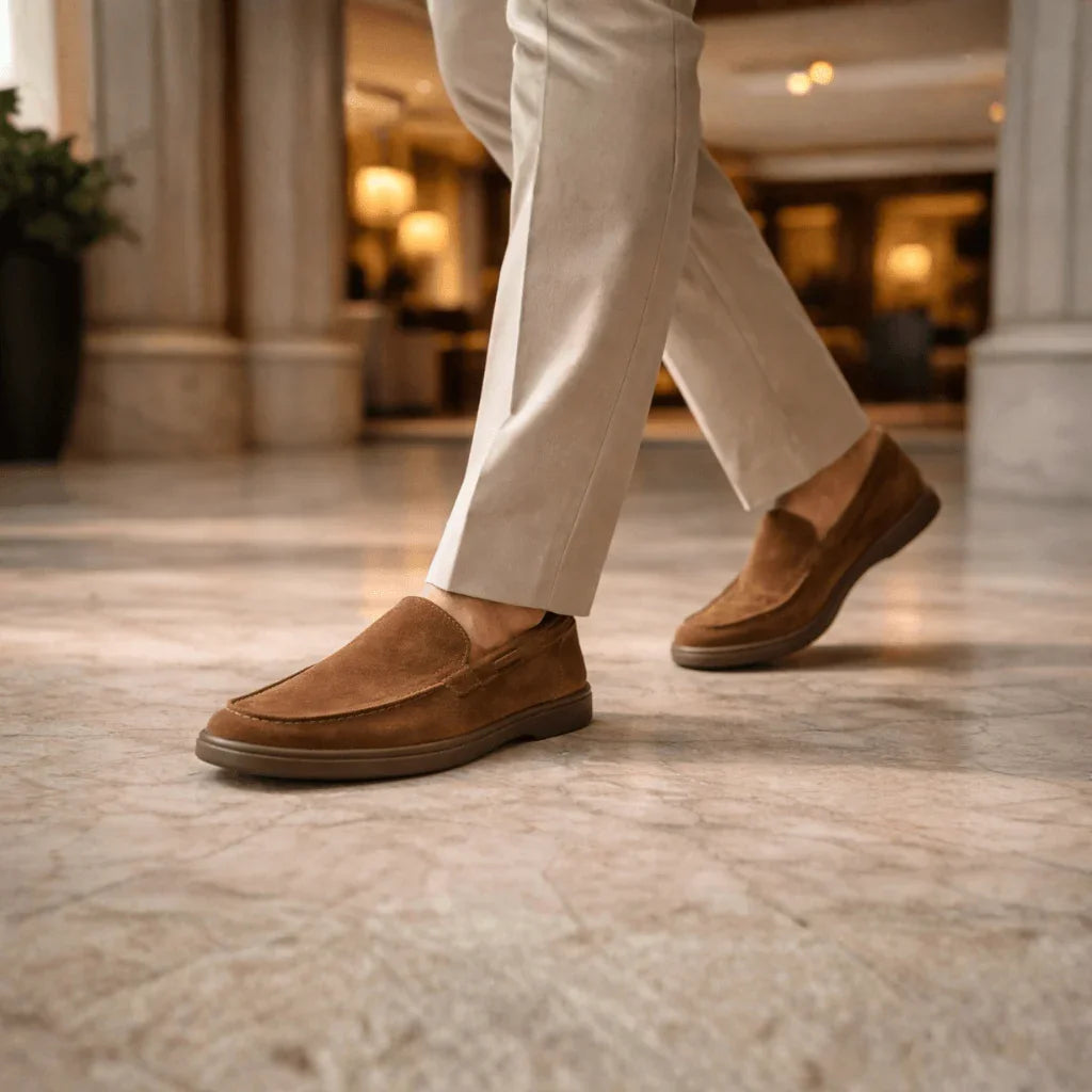 Henri Suede Loafers