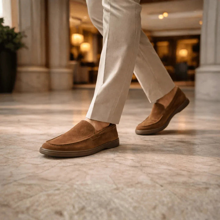 Henri Suede Loafers