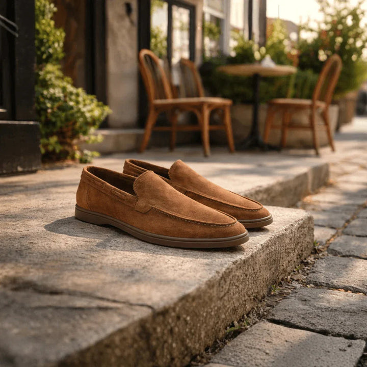 Henri Suede Loafers