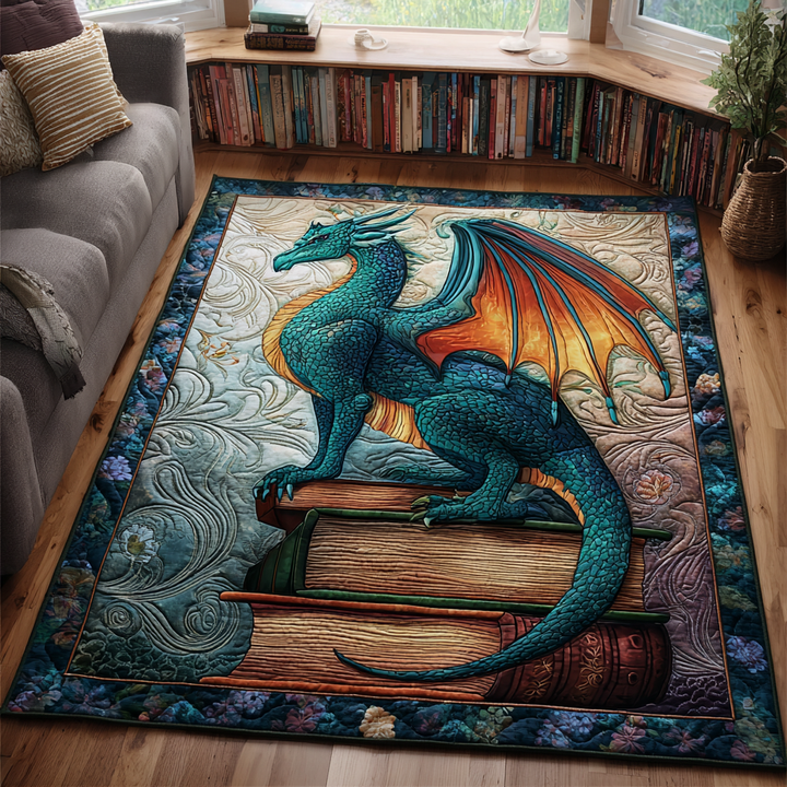 Dragon Flame Area Rug