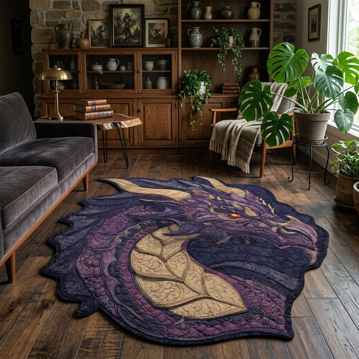 Dragon Haven Custom Shape Area Rug