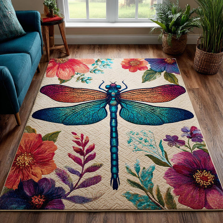 Dragonfly Drift Area Rug