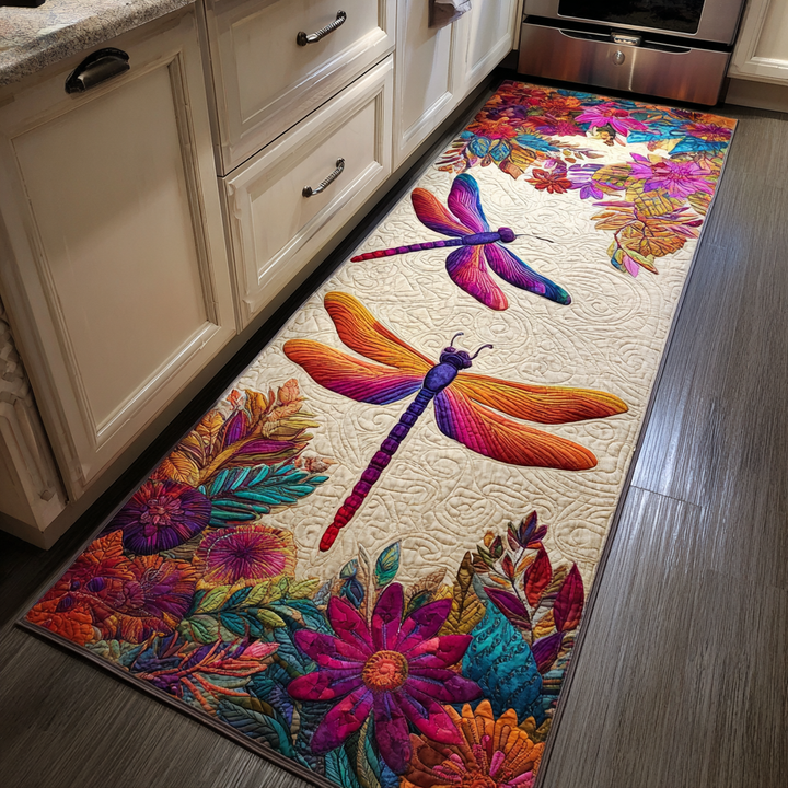 Dreamy Dragonfly Kitchen Area Rug