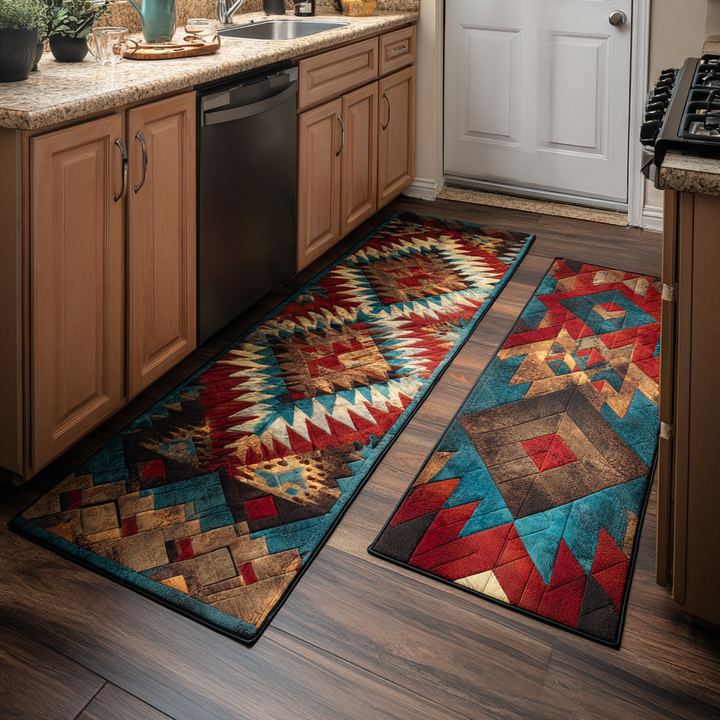 Dust Trail Kitchen Area Rug