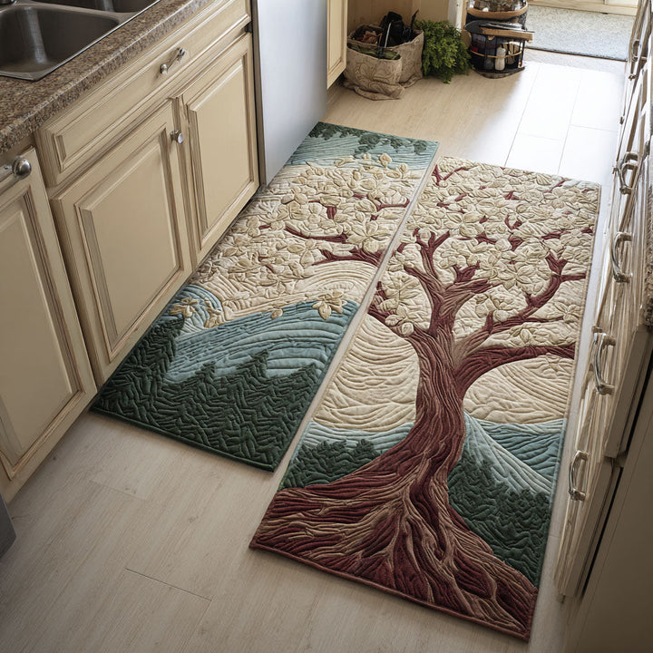 Eternal Branch Kitchen Area Rug