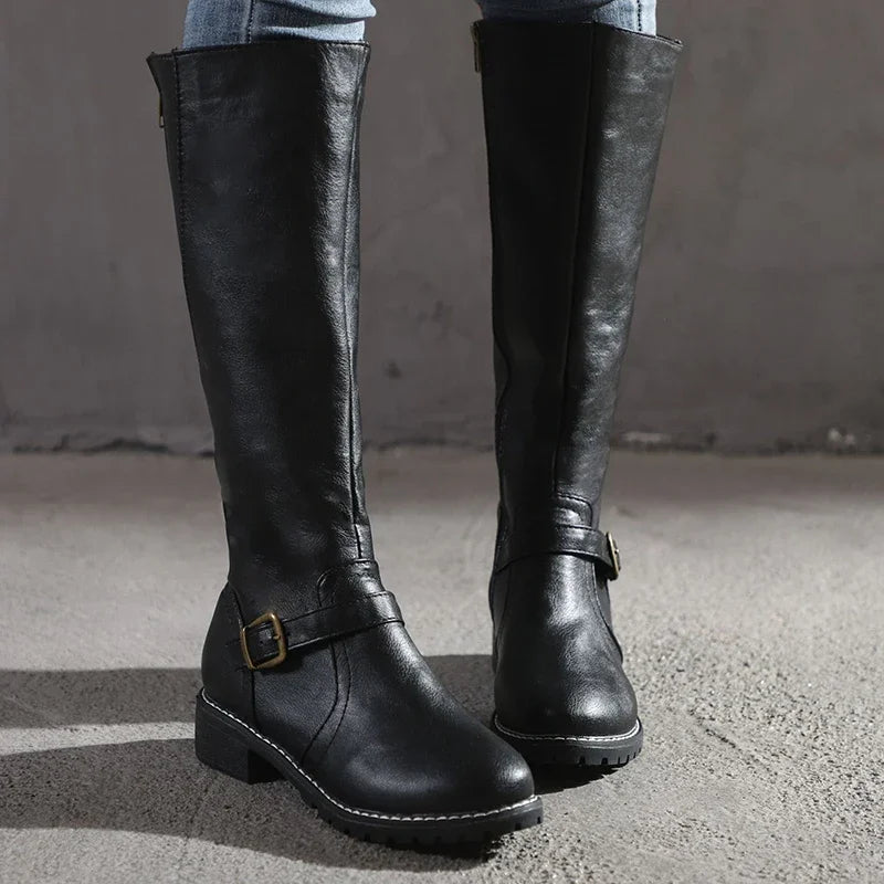 Edgy Tall Boots