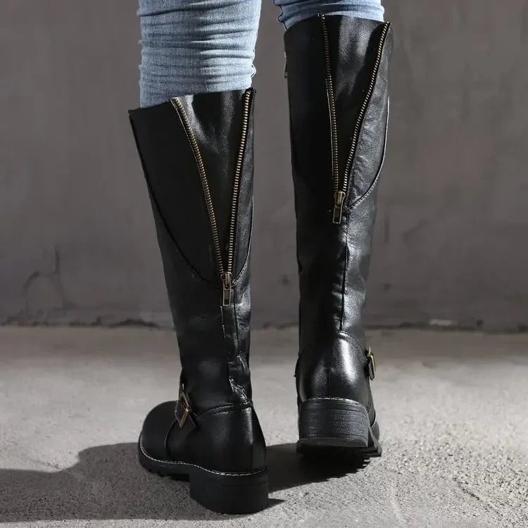 Edgy Tall Boots