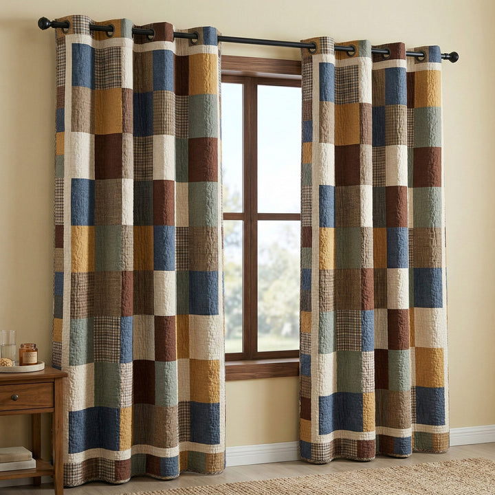 Everyday Cozy Quilted Curtains