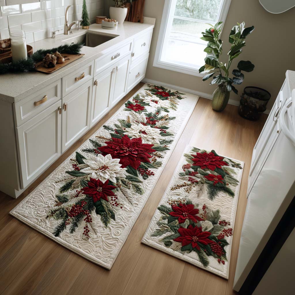 Xmas Kitchen Area Rug
