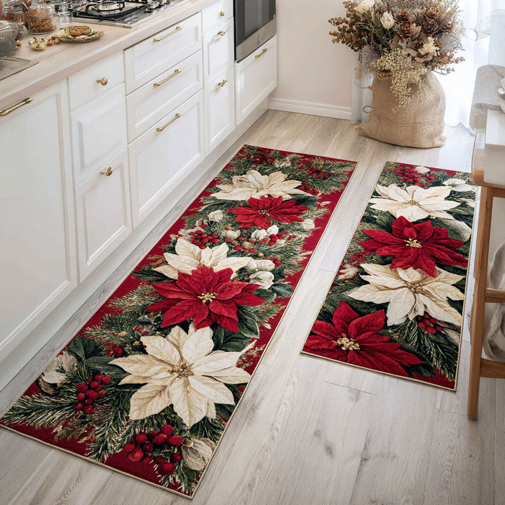 Festive Walk Kitchen Area Rug