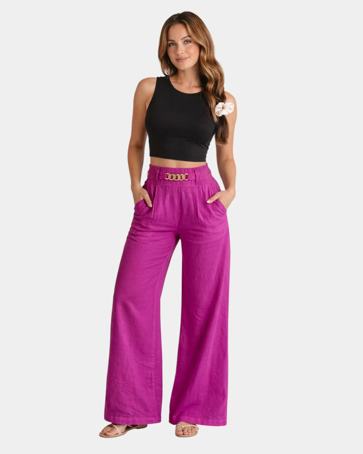 Audrey Wide-Leg Pants