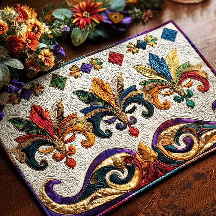 Fleur Fusion Quilted Place Mat