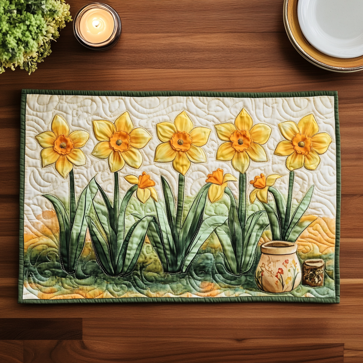 Spring Essence Quilted Placemat