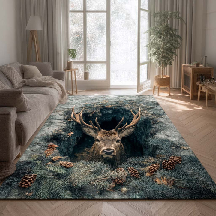 Deer Area Rug