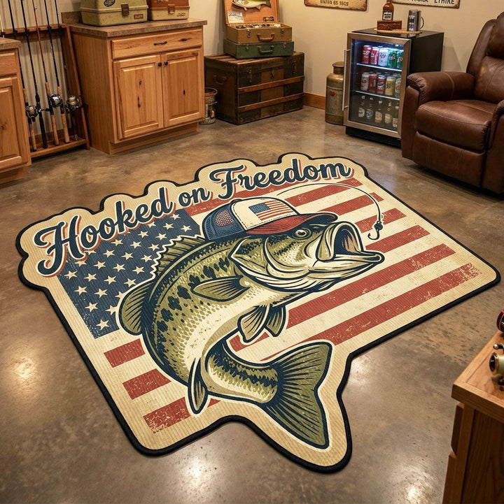 Freedom Bass Custom Shape Area Rug