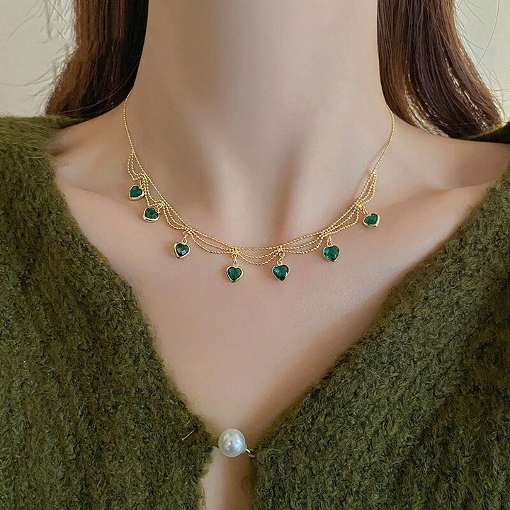 Heart-shaped necklace