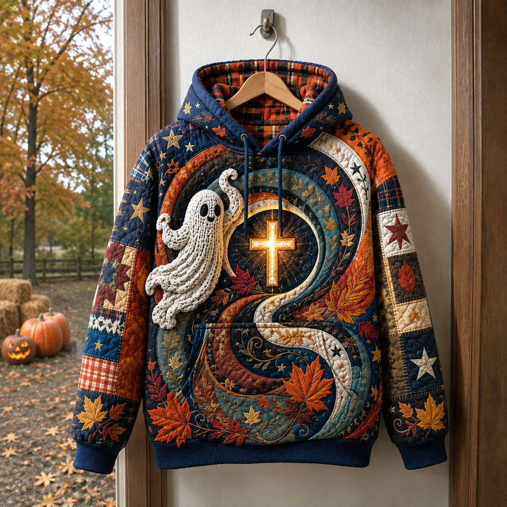Hoodie with the Pattern of Autumn Faith