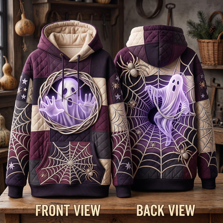 Hoodie with spiderweb
