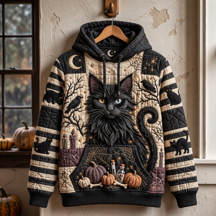 Midnight black hoodie