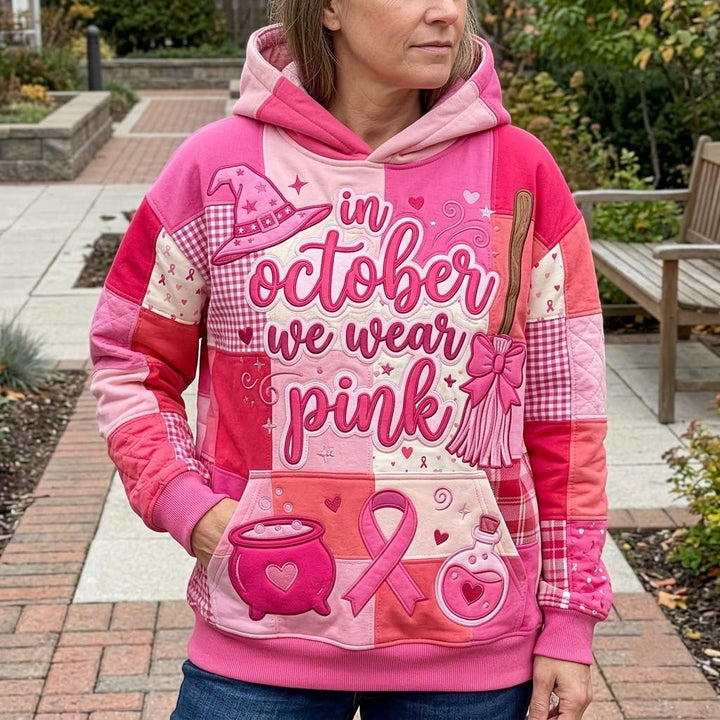 Pink Magic of October Hoodie
