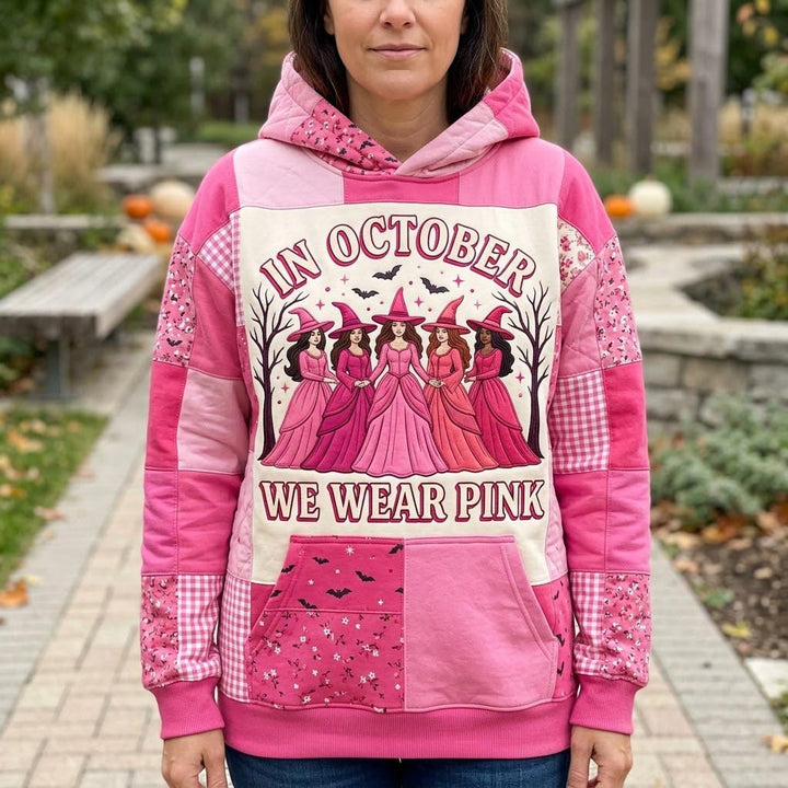 Pink Magic of October Hoodie