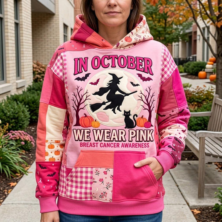 Pink magic of October - hoodie