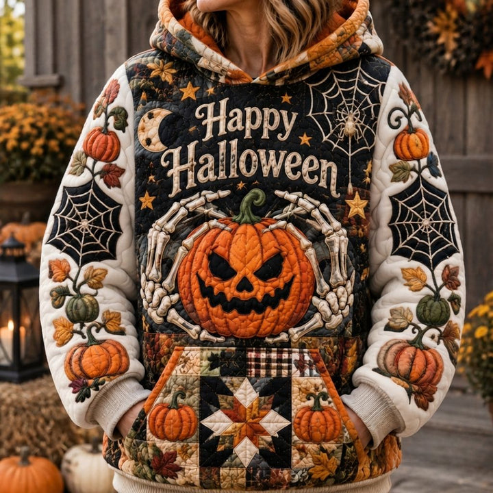 Angry Pumpkin Hoodie for Halloween