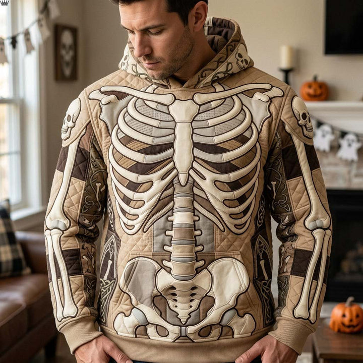 Hoodie with Skeletons after Dark