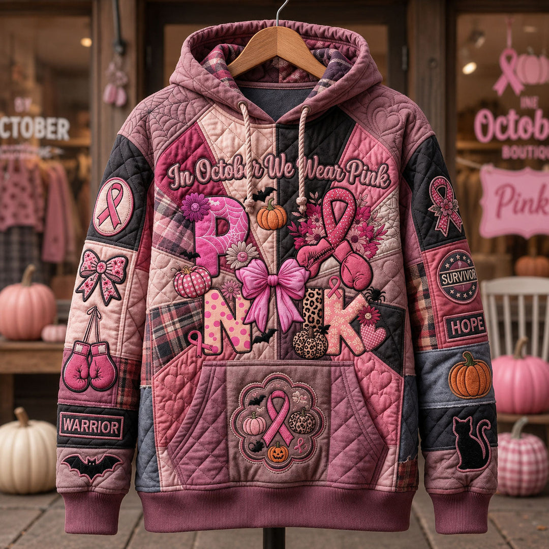 Pink Magic of October Hoodie