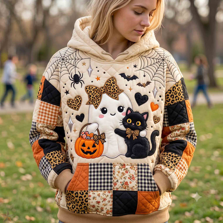 Cosy Sweatshirt with Pumpkin Spirit