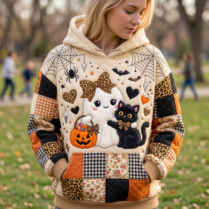 Cosy Sweatshirt with Pumpkin Spirit
