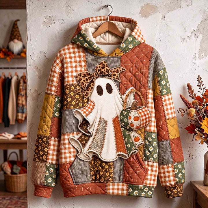 Cosy Sweatshirt with Pumpkin Ghosts