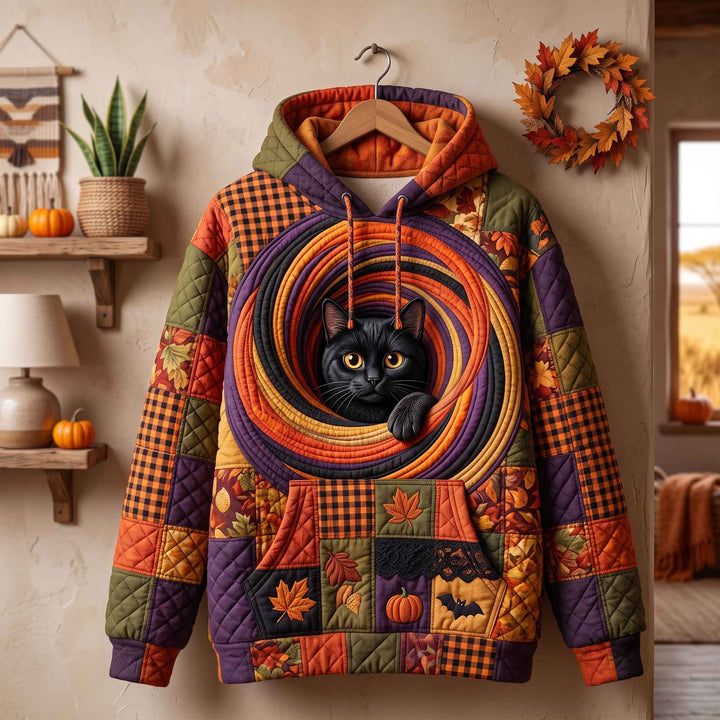 Cat Hoodie in the Autumn North