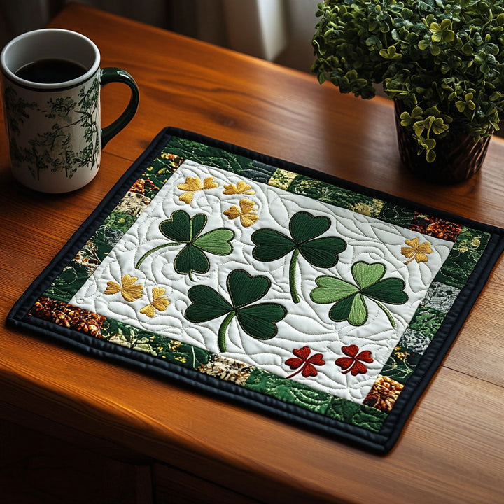 Golden Charm Quilted Placemat