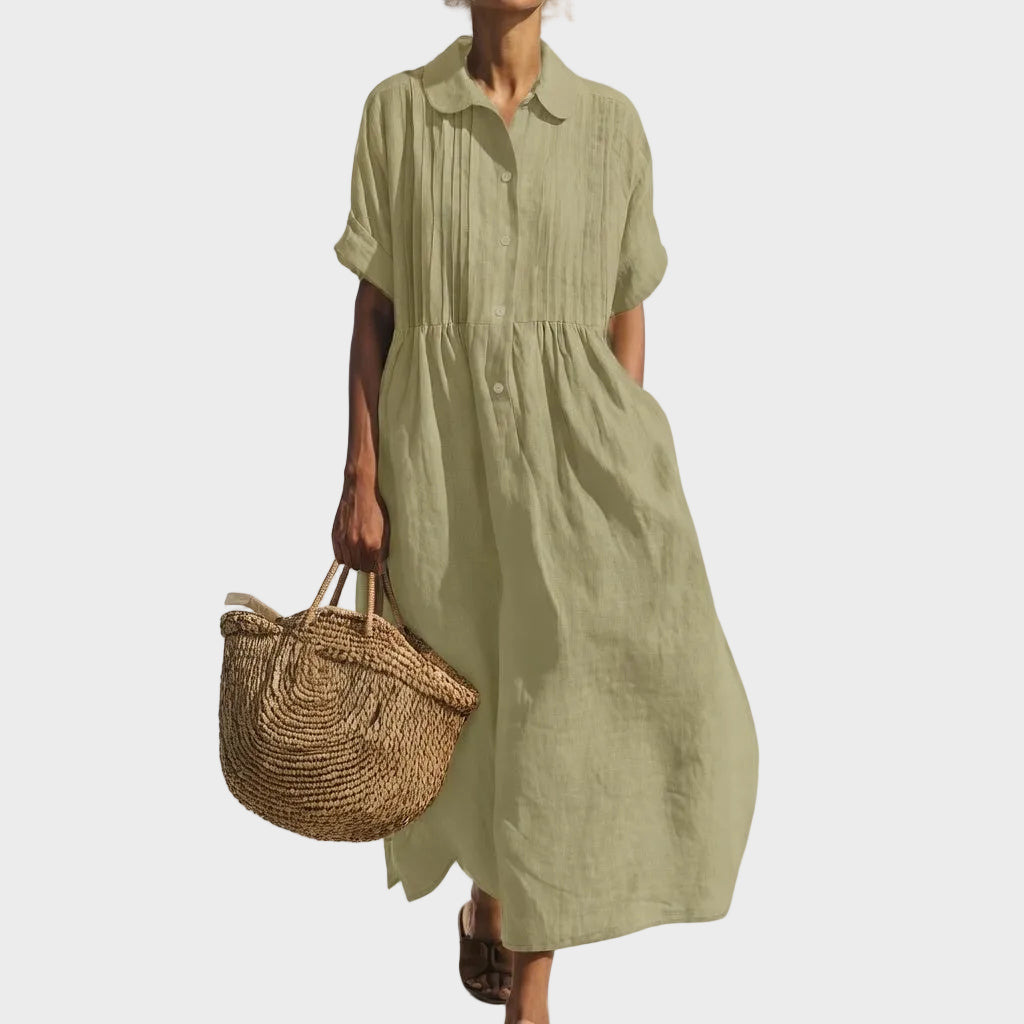 Lysandra - Summer shirt dress