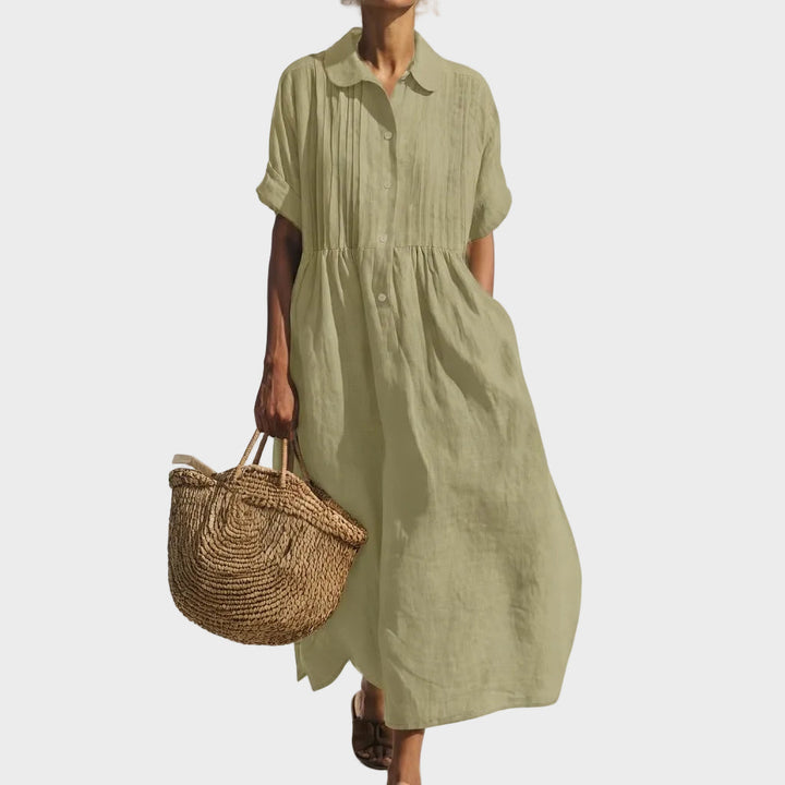 Lysandra - Summer shirt dress