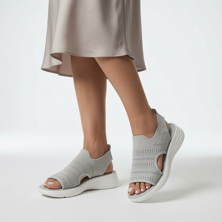 Souplesse™ - Platform sandals, open toe and comfort