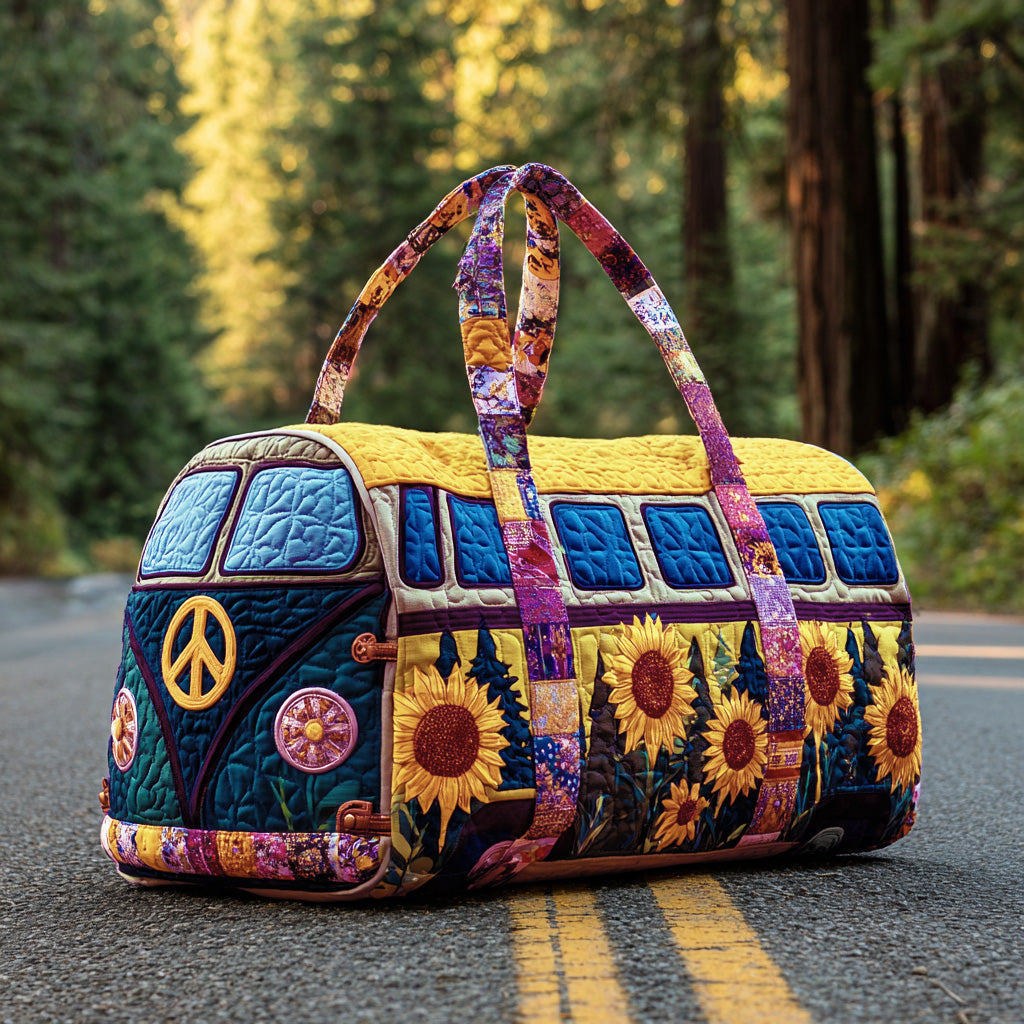 Groovy Ride Quilted Duffle Bag