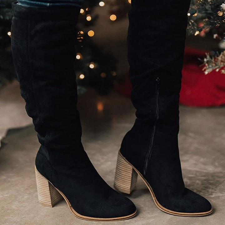 Heeled Knee Boots