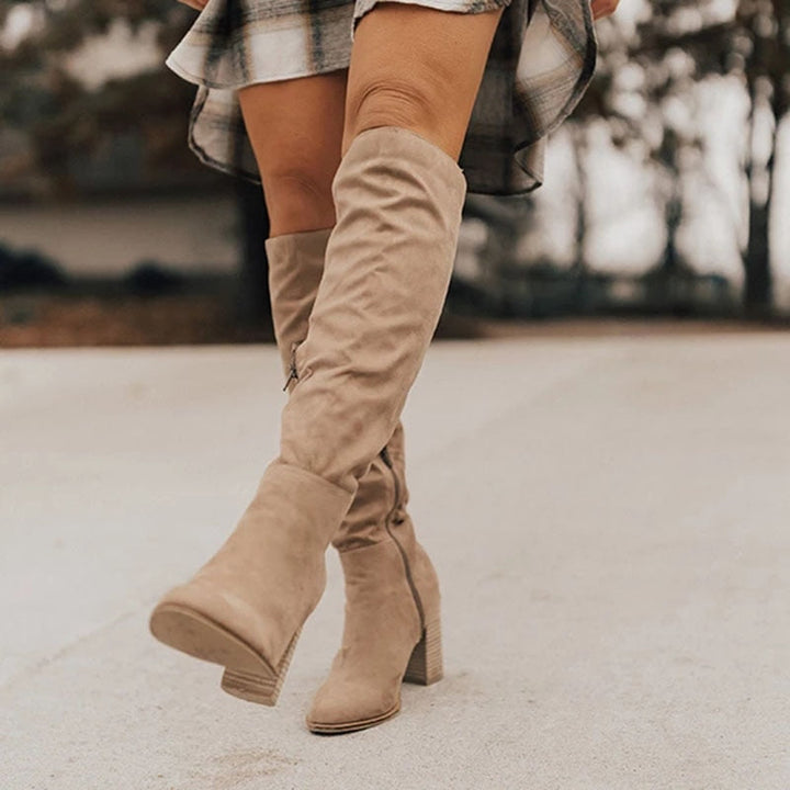 Heeled Knee Boots