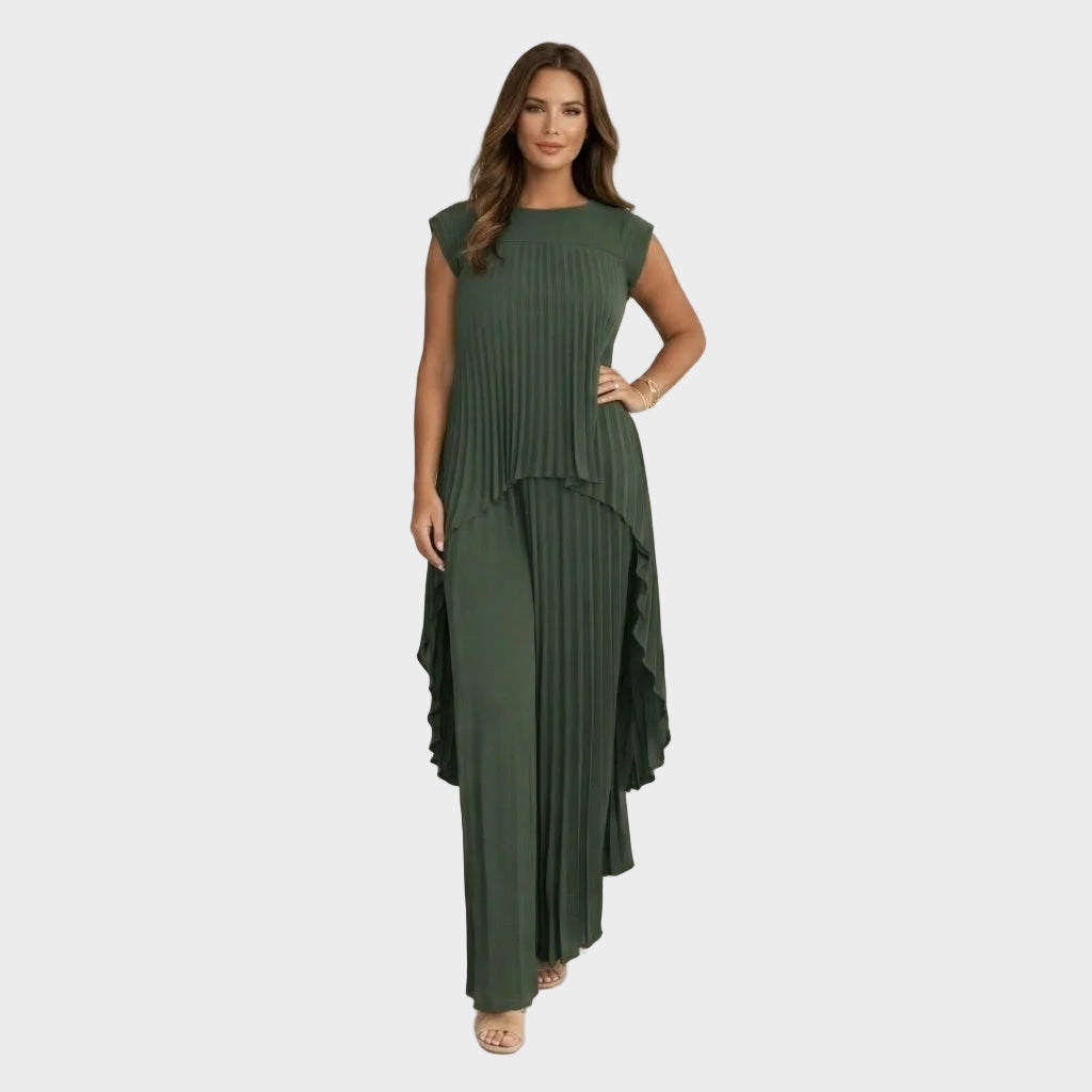 Halina - Pleated set