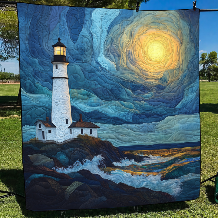 Harbor of Hope Quilted Blanket