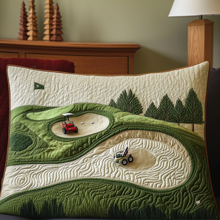 Harmony Pines Quilted Bedding Pillow Case